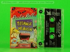 VARIOUS ARTISTS THE GOLDEN AGE OF ROCK N ROLL TEENAGE HEAVEN CASSETTE T 134 