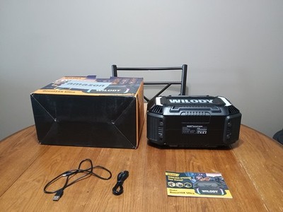 Speakers Bluetooth Wireless, 100W Loud Outdoor Speaker with Bass, IPX7 Black