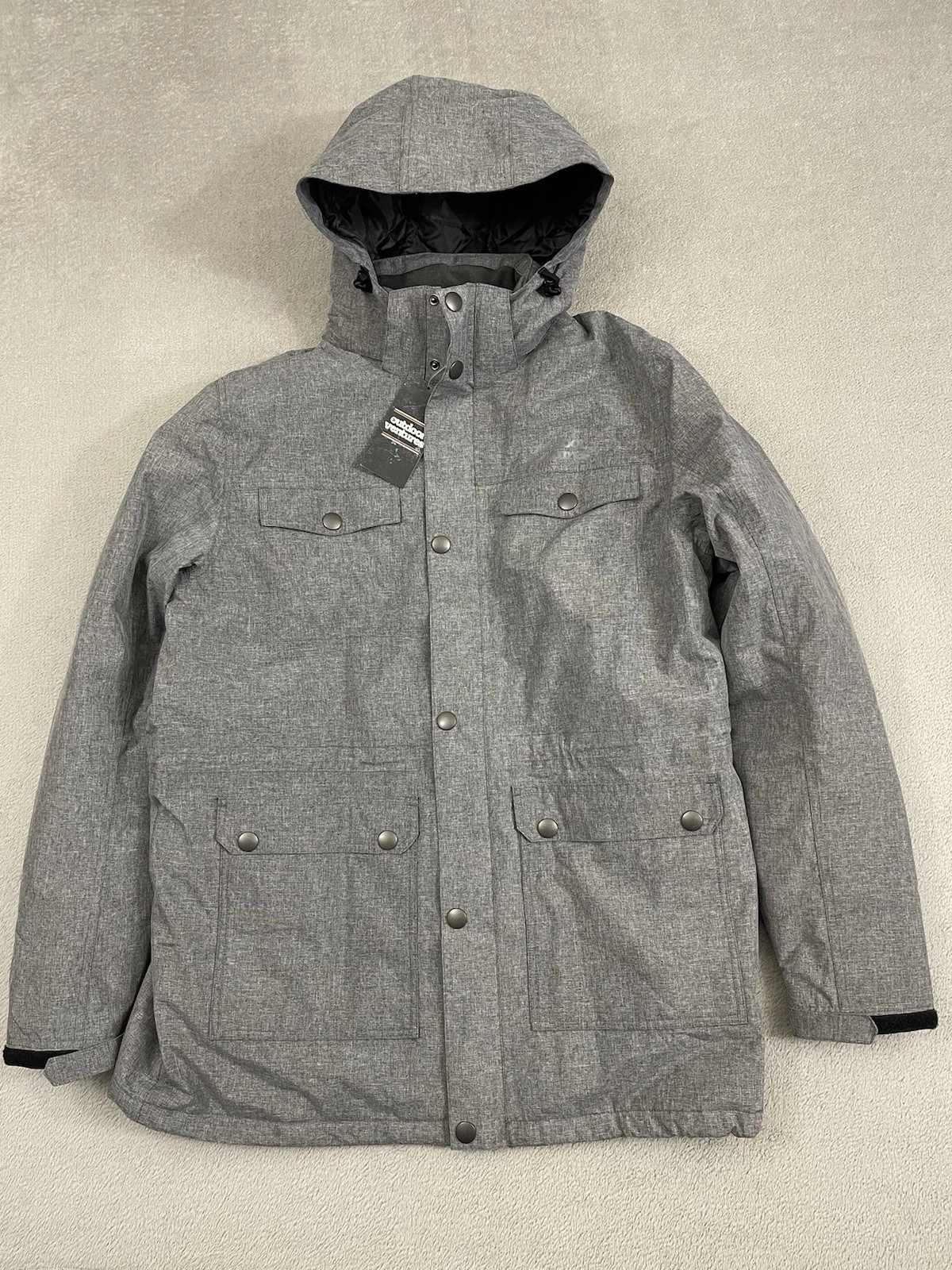 Outdoor Ventures Winter Coat Unisex Hooded Double Locking Front Zip Off Hood XL
Opens in a new windo