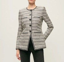 Veronica Beard Tailored Tweed Jacket Alessia NWT 948 Size 8