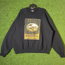 Dakota Outfitters Ducks Hunting Sweatshirt 2XL Black Jerzees Outdoor Gear
