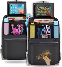 Termichy 3-in-1 Auto Rücksitz-Organizer mit Tablet-Halterung