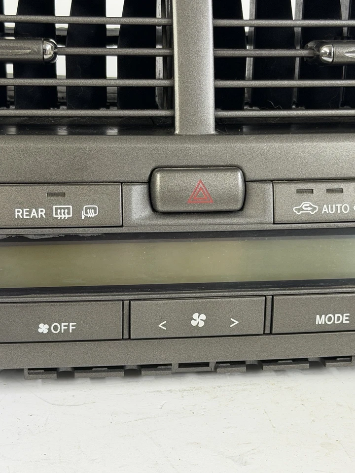 2004-2006 Lexus LS430 HVAC Climate Control Clock Dash Bezel Air Vent - Image 4 of 4
