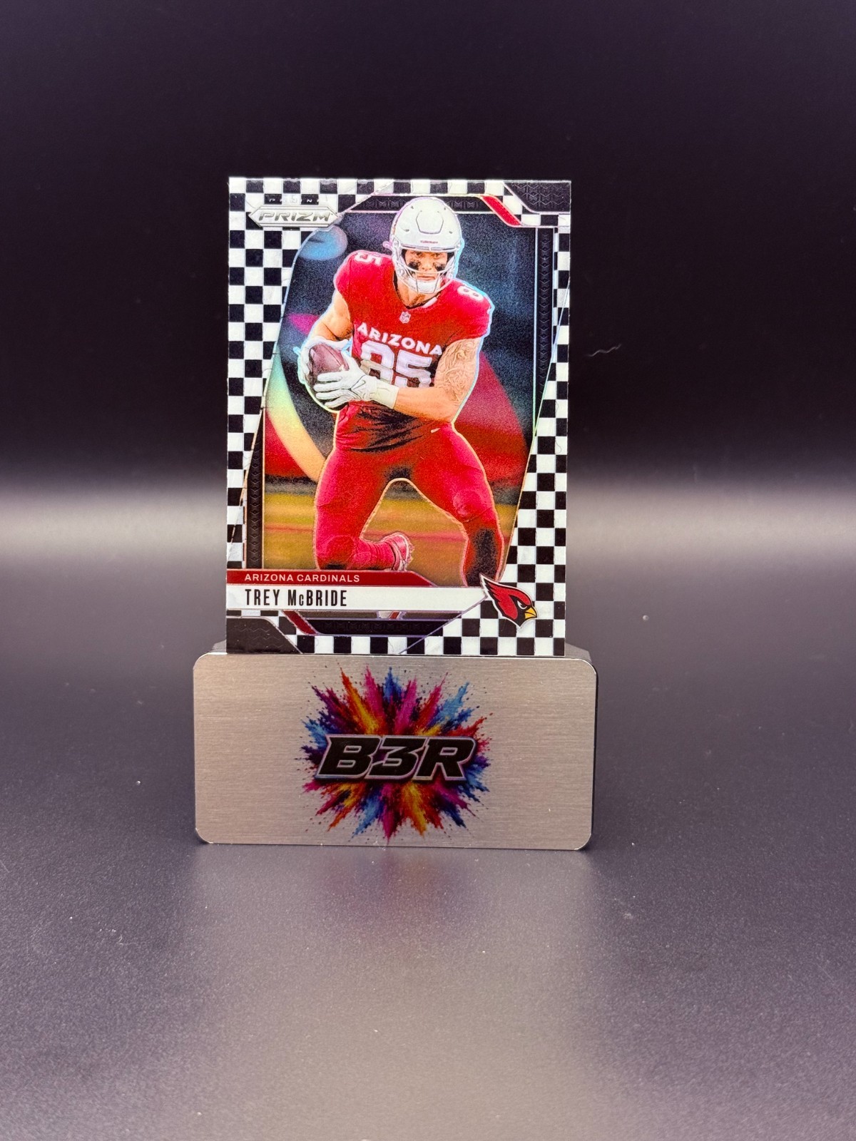 Panini 2025 Prizm Trey McBride #274 Checkerboard Parallel Arizona Cardinals