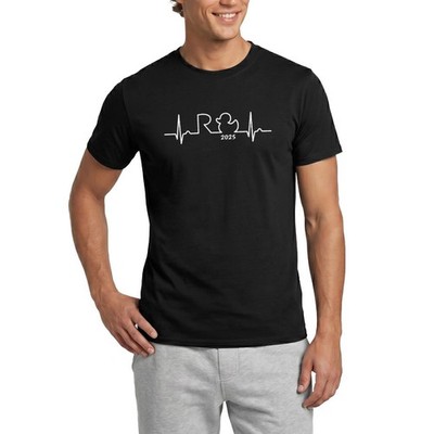 Rente 2025 Ein Legendärer Ruhestand Puls Männer T-Shirt
