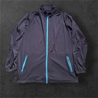 Zipper L Blau No Name