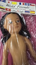 FIBRE CRAFT WORLD FRIENDS NATIVE AMERICAN DOLL