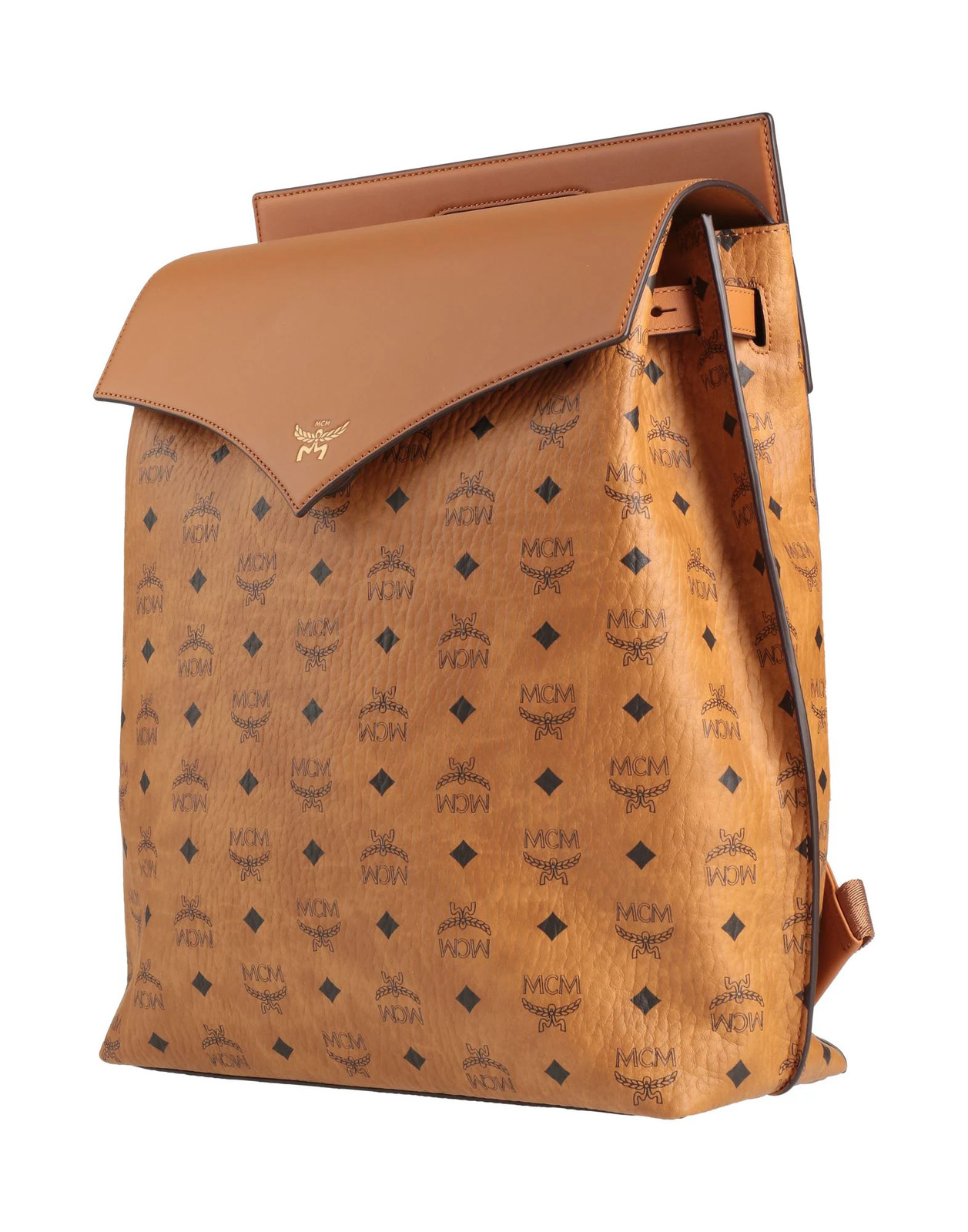 MCM - Men - Pebbled-leather Backpack - Tan 208490₽