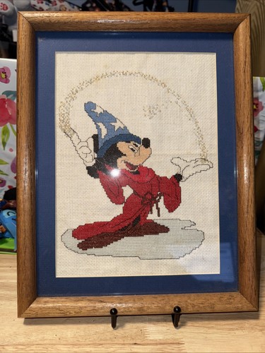 3 Vintage Disney Needlepoint: Snow White & The Seven Dwarfs, Mickey & Donald. - Picture 8 of 24