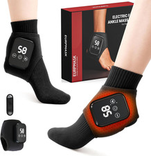 3-in-1 Foot  Ankle Massager   Cordless, Heat  Vibration, Portable Design with