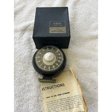 Vintage Airguide Altimeter - Untested - Aviation Airplane