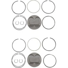 KB Super Duty +0.005" Piston Kit 128in Big Bore Harley Softail FXST FLHR M8 KB59