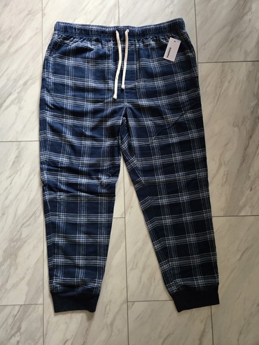 Sonoma Flannel Pajama Pant Men's XL Blue