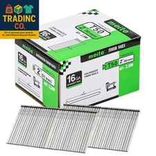 16 Gauge Finish Nails, 2-Inch Galvanized 16GA Finish Nails, Small Straight Finis