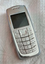 UNTESTED- For Parts or Not working Nokia 3120B- No Battery - Silver 