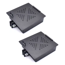 Replacement 4" Square RV Bumper End Cap for Camper Trailer, Perfect Fit Cover