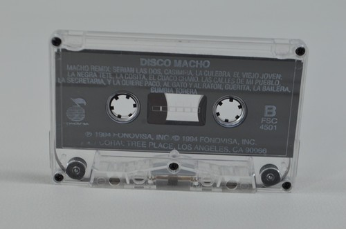 Banda Machos - Disco Macho - Cassette 1994 Fonovisa Las Nachas RARO! - Picture 2 of 4