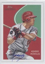 2010 National Chicle Artist Proof 3/10 Kendrys Morales by Don Higgins Auto 9cp