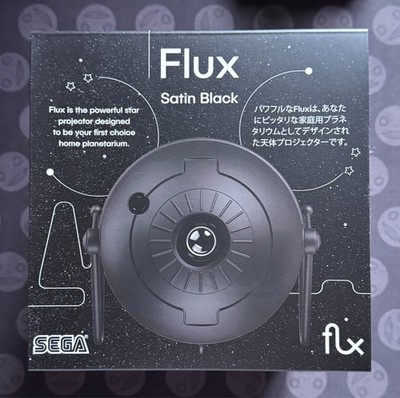 Sega Toys Homestar Flux Satin Black + mehrere Projektionsscheiben und Dome Bundle