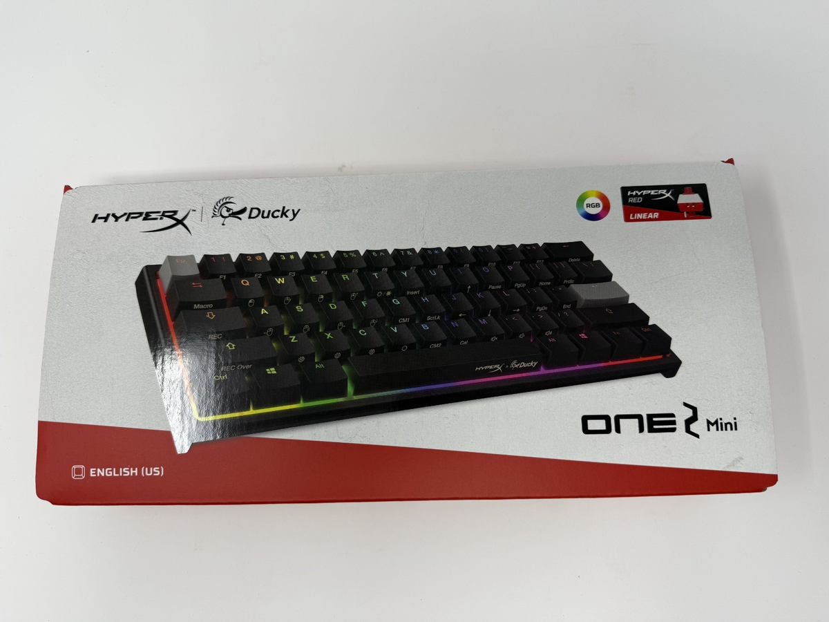 Hyper X x Ducky One 2 Mini Mechanical Gaming Keyboard Black *IN