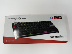 Hyper X x Ducky One 2 Mini Mechanical Gaming Keyboard Black *IN HAND* NEW SEALED