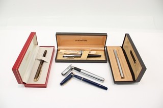 Sheaffer Fountain Pens Writing Including Vintage Imperial Prelude Boxed