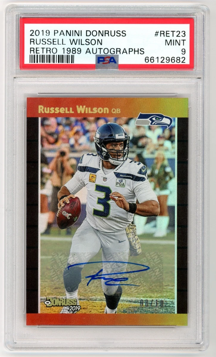 Russell Wilson Autograph Football Trading Cards for sale | eBay