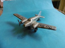 Blechflugzeug, Hammerer & K&uuml;hlwein, sehr alt, Ju 541, Federantrieb