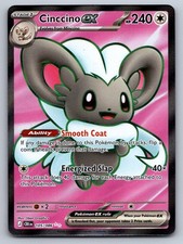 Cinccino ex 105/086 Ultra Rare Chaos Rising Pokemon Holo