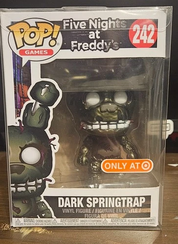 Funko Pop! Five Nights at Freddy's #242 Dark Springtrap w/ Protector