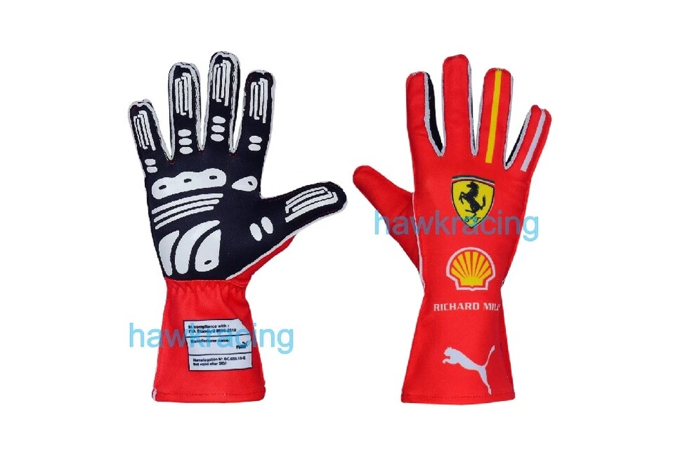 Charles Leclerc  F1 Karting Glove 2024 Formula 1 Glove Sim Racing - Image 4 of 4