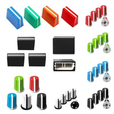 5 Pcs Knob EQ Fader Cap Parts for Pioneer Numark Rane AKAI DJ Controller Mixer