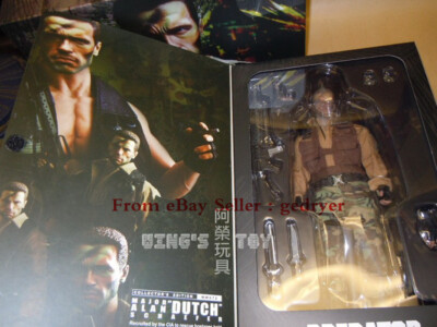 HOTTOYS 1987 Predator Arnold Schwarzenegger Major Alan Action