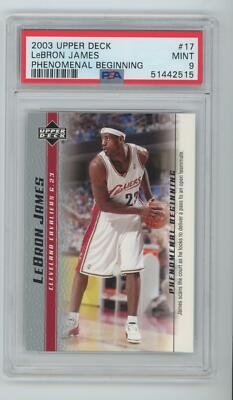 2003 Upper Deck Phenomenal Beginning #17 Lebron James Rookie RC