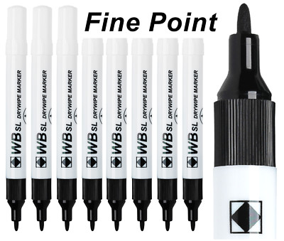 Trocken abwischbare Stifte Marker schlank feine Spitze hochwertig Whiteboard trocken abwischbar trocken abwischbar 