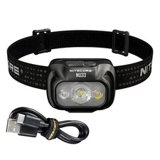 Nitecore NU33 700 Lumens Rechargeable Headlamp - Black