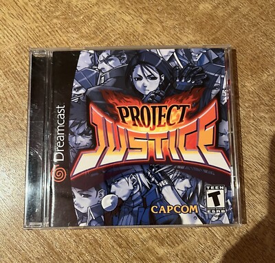 Project Justice NTSC-U (Sega Dreamcast) CIB getestet & funktionsfähig neuwertig