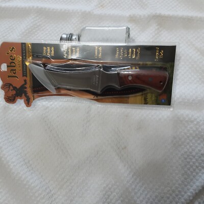 JABE'S CUTLERY-Ultimate Pack Knife-Canvas Sheath-Stainless Steel Blade
