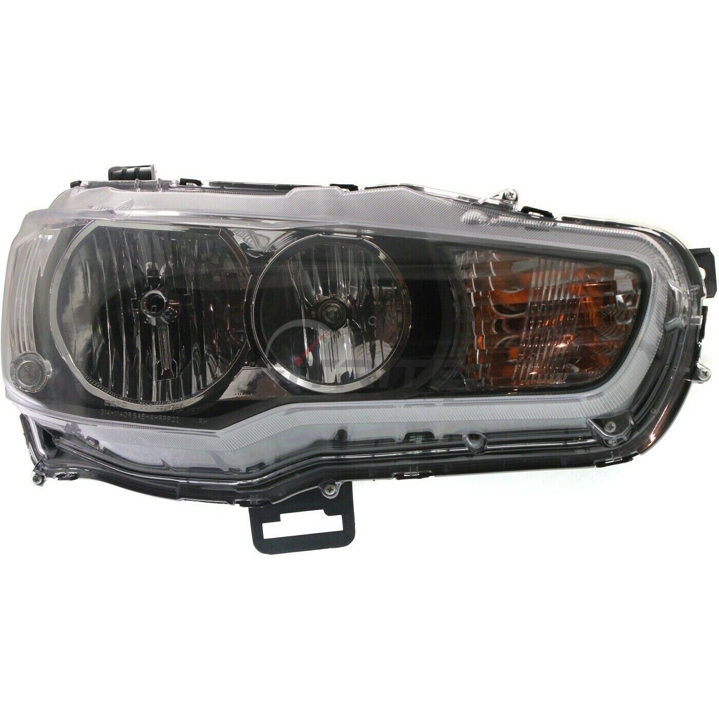 New Right Halogen Head Lamp Assembly For 2009-2017 Mitsubishi Lancer MI2503158