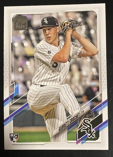 2021 Topps #362 Garrett Crochet Rookie Chicago White Sox RC