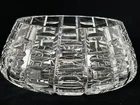Vintage Waterford Tralee Clear Round Heavy Crystal Bowl 7” x 5 1/8” x 2.5”