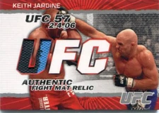 2009 Topps UFC - KEITH JARDINE - Authentic Fight Used Mat Relic - MMA