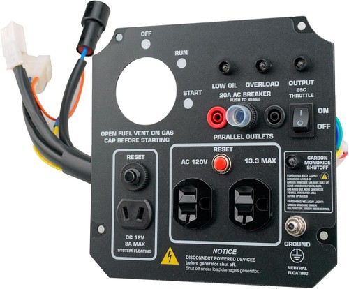 Panneau de commande JJing compatible avec onduleur Harbor Freight Predator 2000