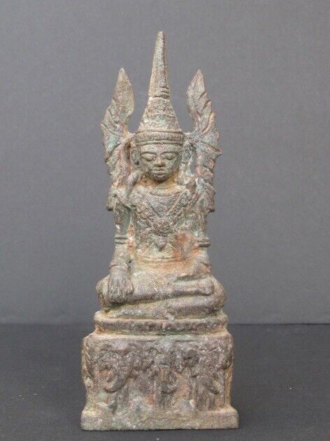Buddha Crowned Bronze Burma