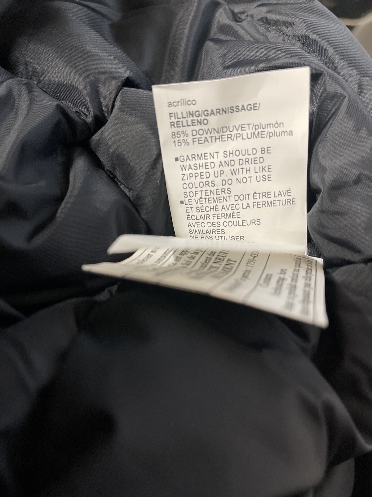 Mens Under Armour Jacket XXL Down 700 Fill Power 85 15 Water Resistant