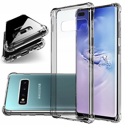 Hard Clear Shockproof Case For Galaxy S20 Ultra S9 S10 S10e Note 10 9 8 Plus 