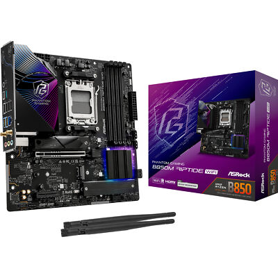 ASRock B850M Riptide WiFi, Mainboard, Sockel AM5