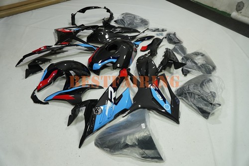 Fairing Kit Fit for BMW 2023-2024 S1000RR Carbon Fiber & Blue Red w/ Tank Cover - Picture 3 of 3