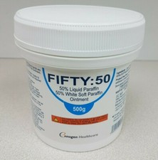 50 Liquid Paraffin &50 White Soft Paraffin Ointment 500g for sale ...