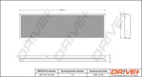 Dr!ve+ DP1110.12.0149 Filter, Innenraumluft FÜR Hyundai
